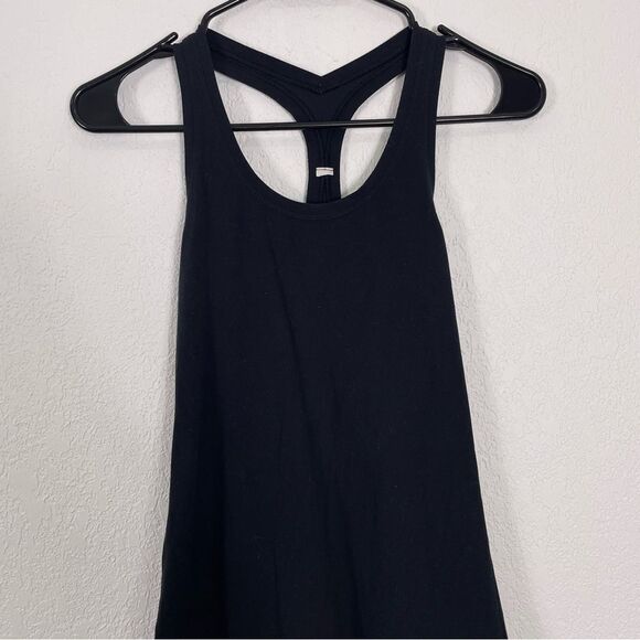 Lululemon Black Racerback Athletic Tank Top - Picture 3 of 5